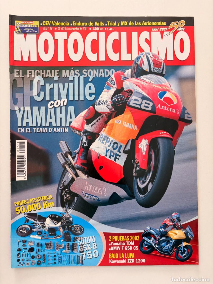 Coches y Motocicletas: MOTOCICLISMO. N&ordm; 1761. NOVIEMBRE 2001. PRUEBA: SUZUKI GSX-R 750. TRIAL AUTONOM&Iacute;AS, LA RIOJA. LEER