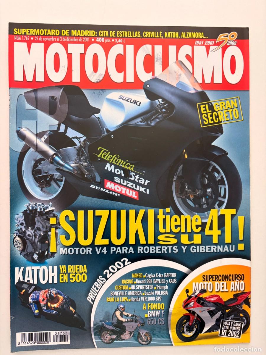 Coches y Motocicletas: MOTOCICLISMO. N&ordm; 1762. DICIEMBRE 2001. PRUEBA: BMW F 650 CS SCARVER. CAGIVA X-TRA RAPTOR 1000.LEER