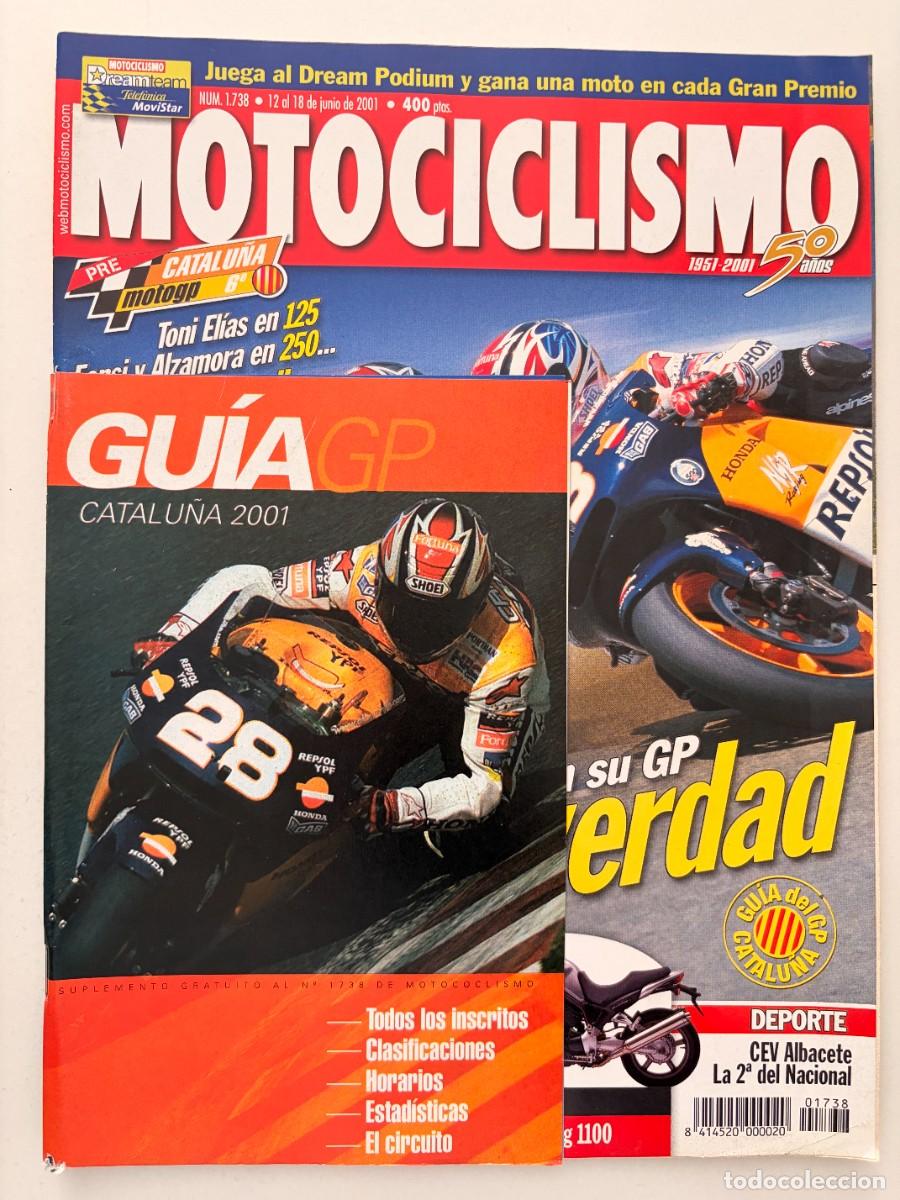 Coches y Motocicletas: MOTOCICLISMO. N&deg; 1738. JUNIO 2001. CHECA Y CRIVILLE EN SU GP, LA HORA DE LA VERDAD. LEER.