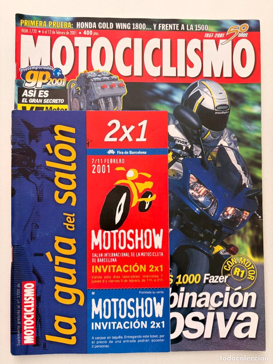 Coches y Motocicletas: MOTOCICLISMO. N&deg; 1720. FEBRERO 2001. YAMAHA FZS 1000 FAZER COMBINACI&Oacute;N EXPLOSIVA. LEER