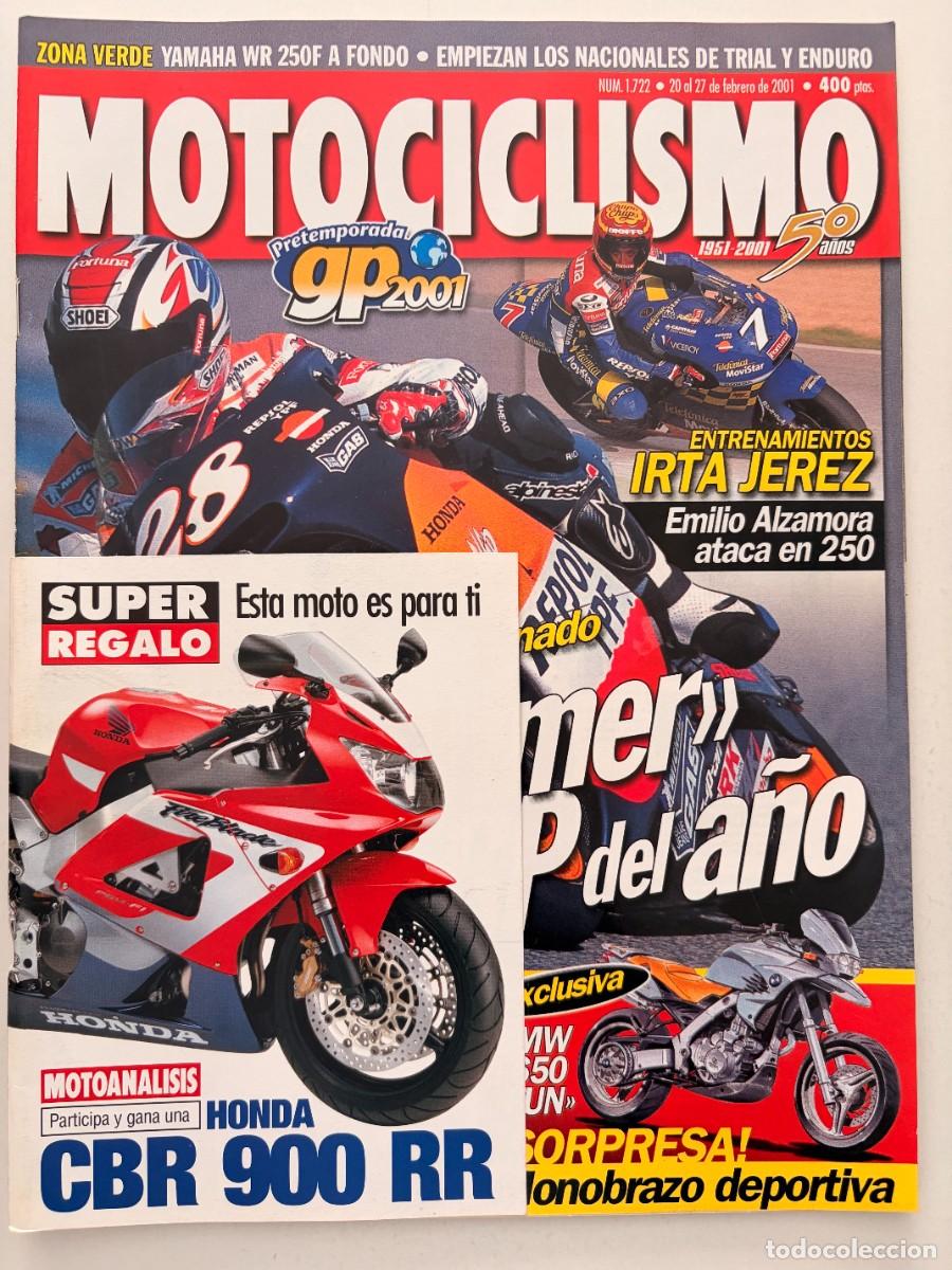 Coches y Motocicletas: MOTOCICLISMO. N&deg;1722. FEBRERO 2001. CRIVILLE OTRA VEZ LESIONADO. EL PRIMER GP DEL A&Ntilde;O. LEER