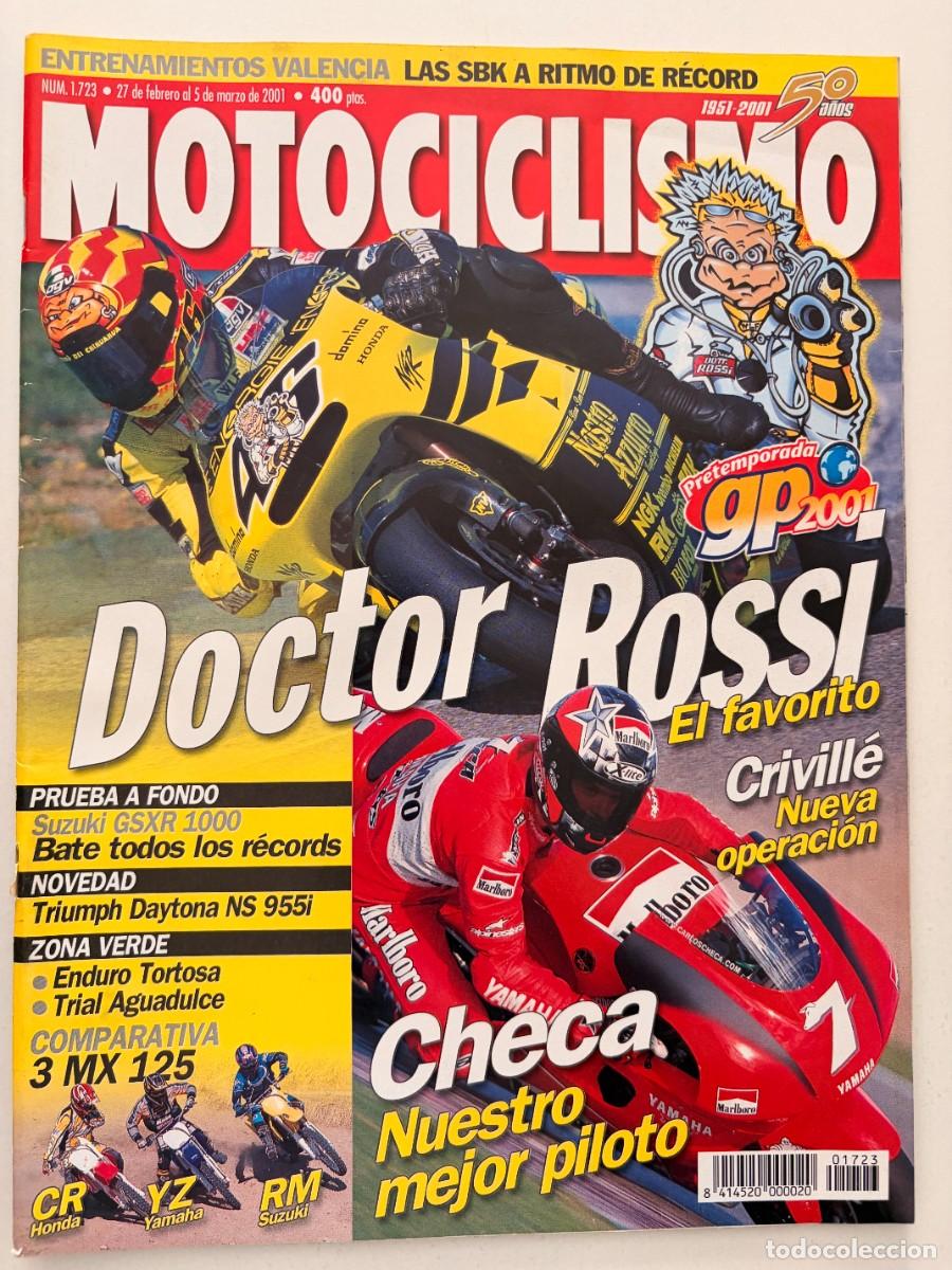Coches y Motocicletas: MOTOCICLISMO. N&deg;1723. MARZO 2001. DOCTOR ROSSI. CRIVILLE NUEVA OPERACI&Oacute;N. SUZUKI GSXR 1000. LEER