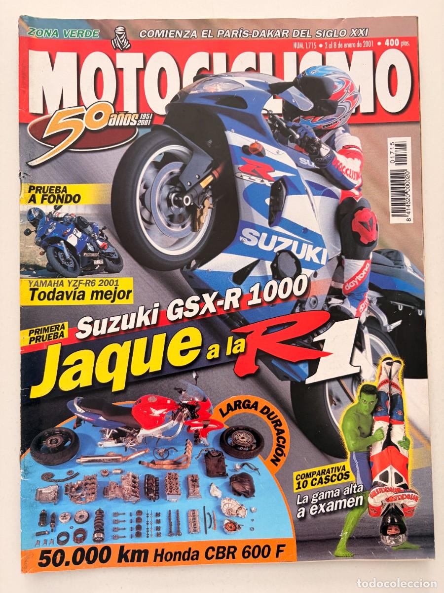 Coches y Motocicletas: MOTOCICLISMO. N&deg; 1715. ENERO 2001. SUZUKI GSX-R 1000 JAQUE A LA R1. COMIENZA EL PARIS-DAKAR. LEER