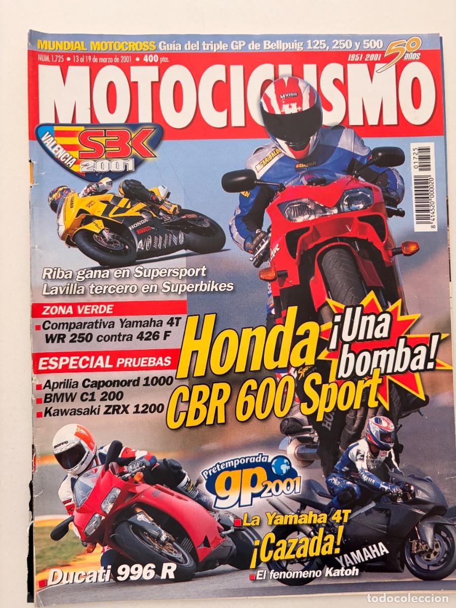 Coches y Motocicletas: MOTOCICLISMO. N&ordm; 1725. MARZO 2001. PRUEBA: APRILIA CAPONORD 1000. KAWASAKI ZRX 1200. LEER
