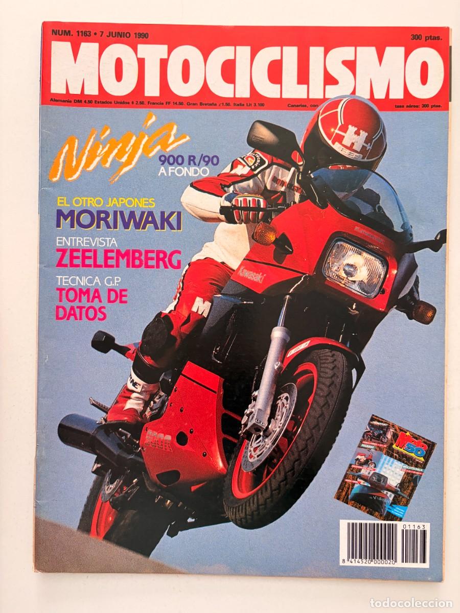 Coches y Motocicletas: MOTOCICLISMO. N&deg; 1163. JUNIO 1990. NINJA 900R/90. EL OTRO JAPONES MORIWAKI. LEER