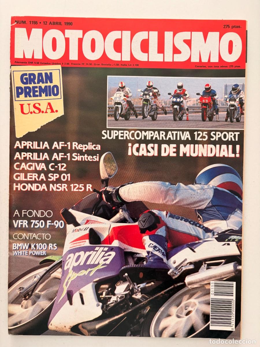 Coches y Motocicletas: MOTOCICLISMO. N&ordm; 1155. ABRIL 1990. PRUEBA: HONDA VFR 750 F. ENDURO: EN REUS, TARRAGONA. BMW. LEER