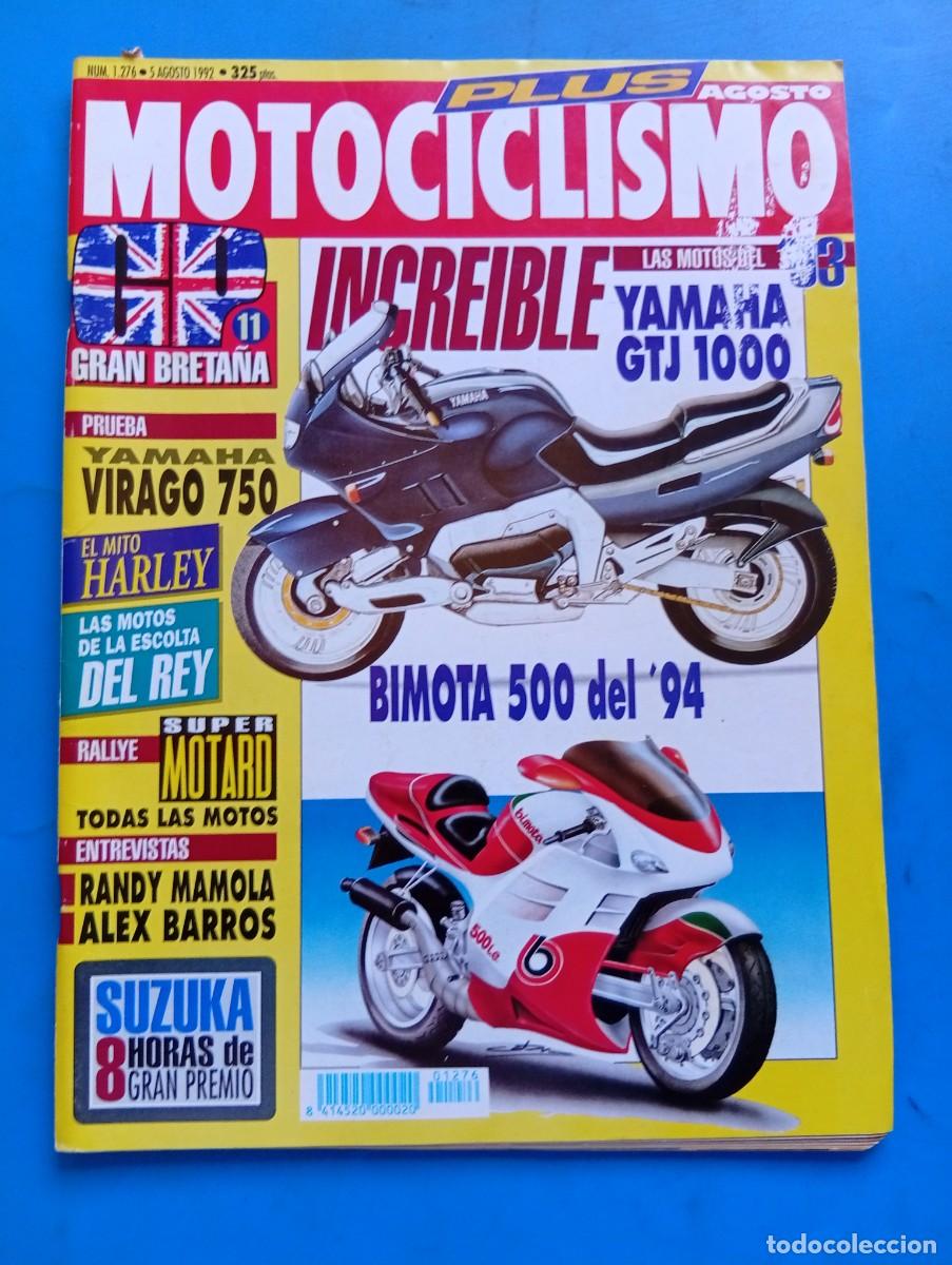 Coches y Motocicletas: MOTOCICLISMO PLUS. N&ordm; 1276. A&Ntilde;O 1992. PRUEBA: BIMOTA 500. ENTREVISTA: JORGE LASHERAS. GRAN .... LEER