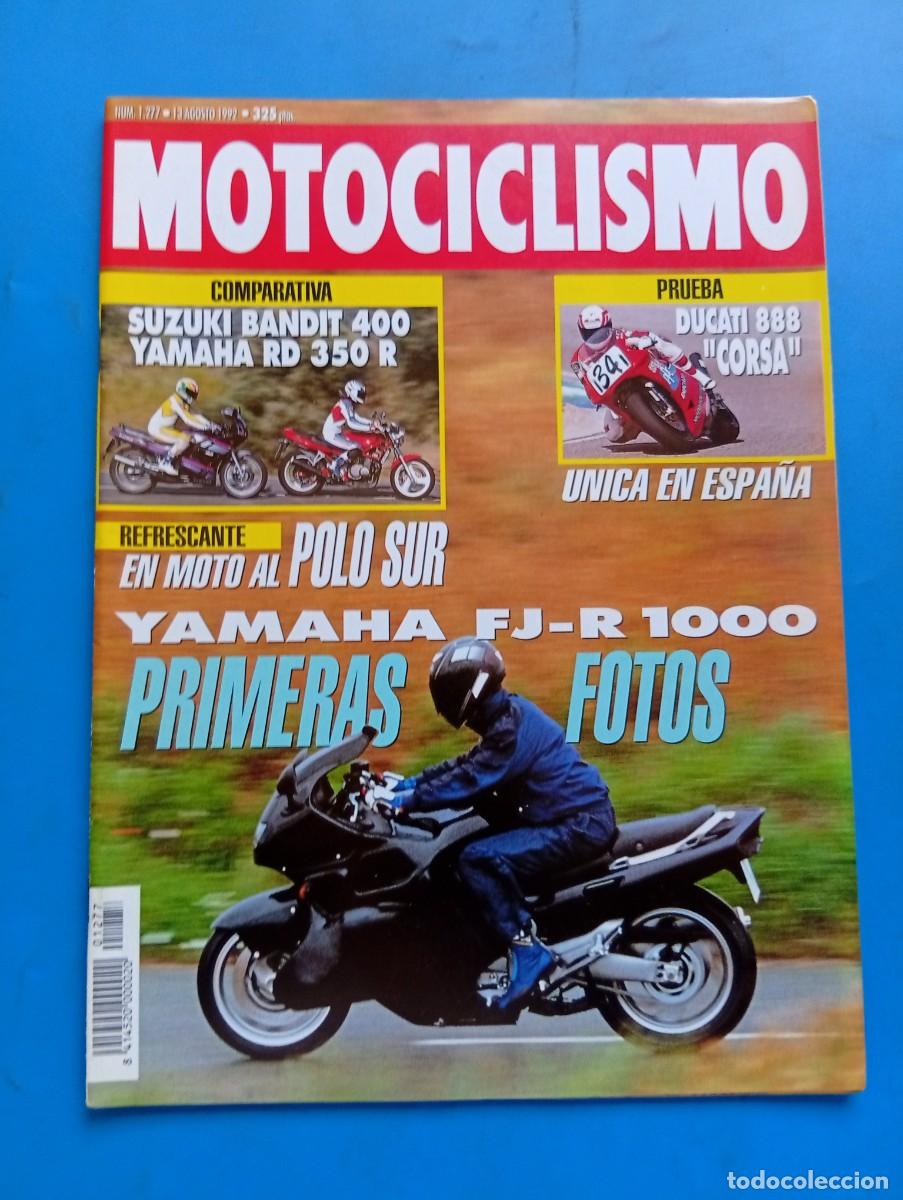 Coches y Motocicletas: MOTOCICLISMO. N&ordm; 1277. A&Ntilde;O 1992. PRUEBA: DUCATI 888 &rdquo;CORSA YAMAHA FJ-R 1000. SUZUKI BANDIT .... LEER