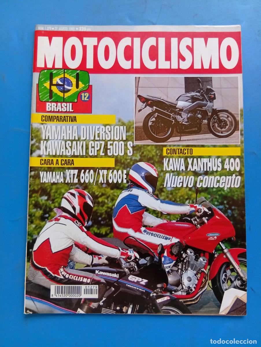 Coches y Motocicletas: MOTOCICLISMO. N&ordm; 1279. AGOSTO 1992. CARA A CARA : YAMAHA XTZ 660/XT 600 E. KAWASAKI XANTHUS .. LEER.