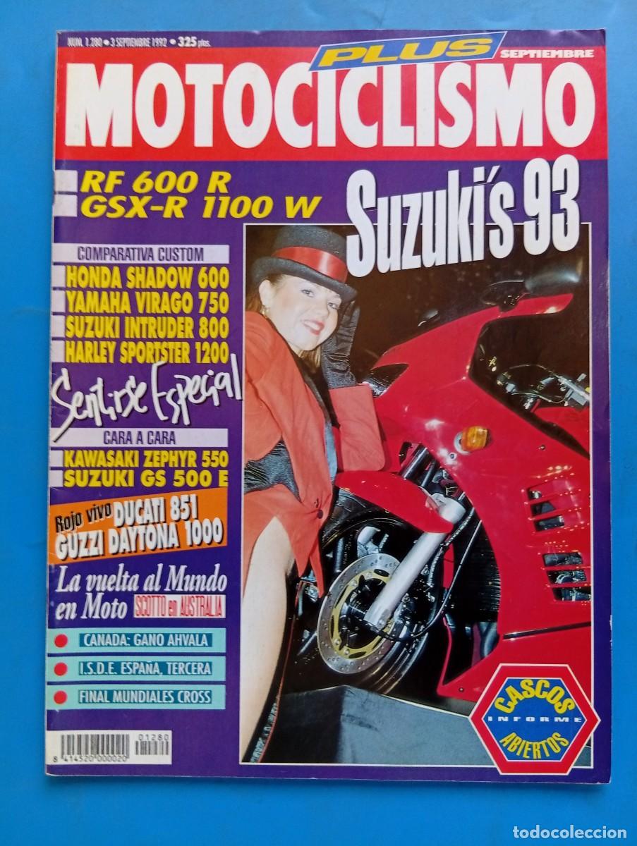 Coches y Motocicletas: MOTOCICLISMO PLUS. N&ordm; 1280. A&Ntilde;O 1992. PRUEBA: NORTON NRS 588. PRE G.P. SUD&Aacute;FRICA. ENTREVISTA:.. LEER