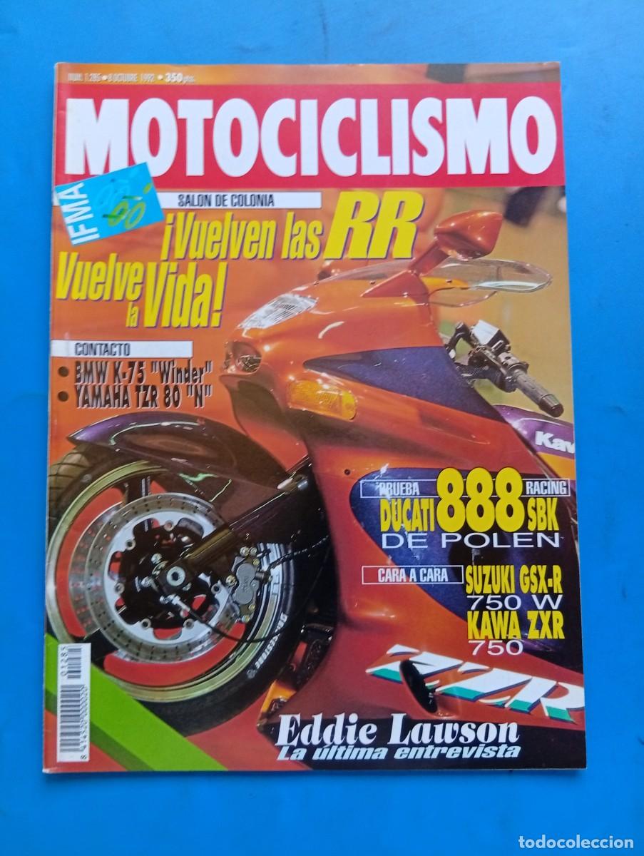 Coches y Motocicletas: MOTOCICLISMO. N&ordm; 1285. A&Ntilde;O 1992. PRUEBA: DUCATI 880 DOUG POLEN. ENTREVISTA: EDDIE LAWSON... LEER.