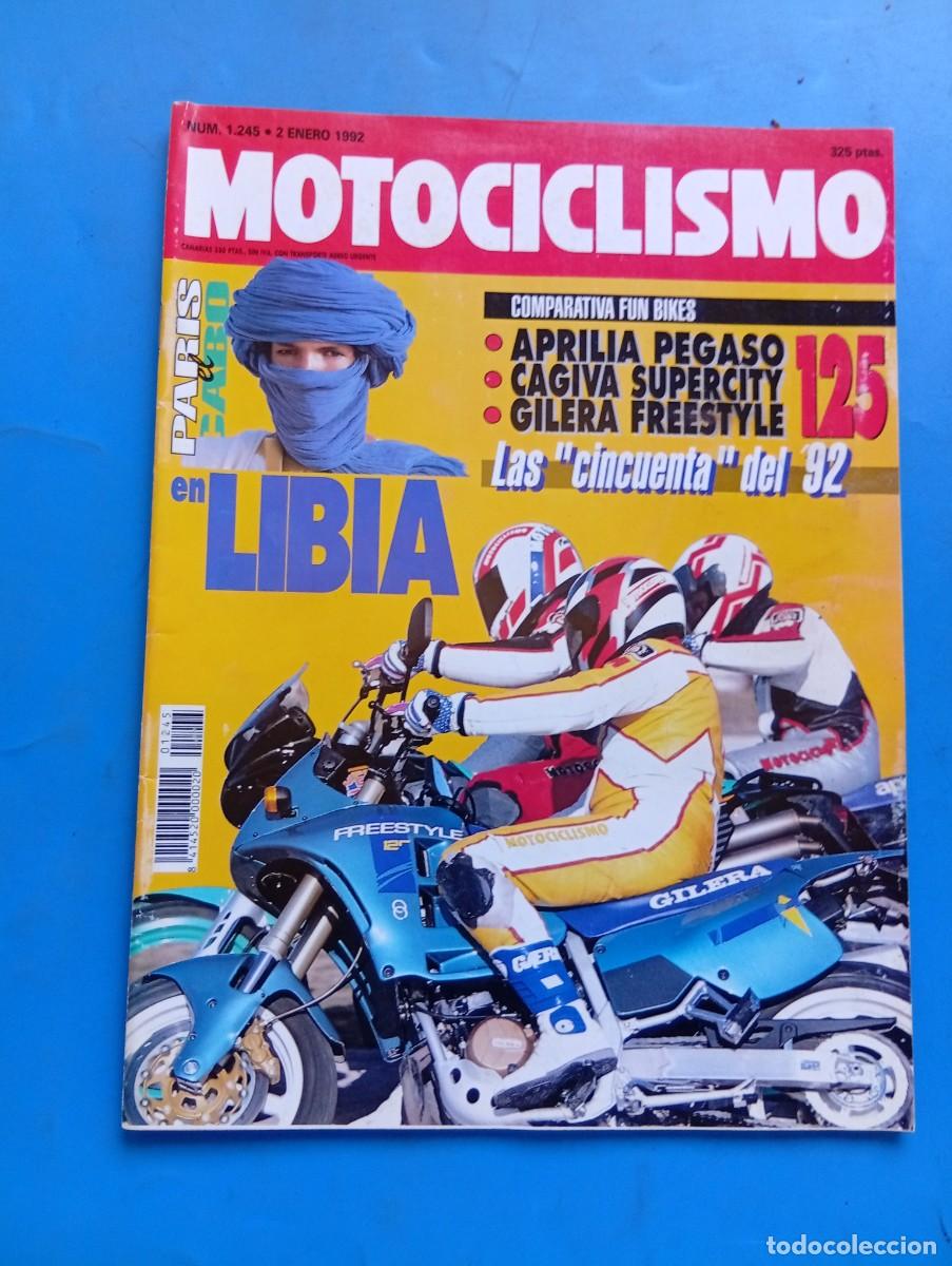 Coches y Motocicletas: MOTOCICLISMO. N&ordm; 1245. A&Ntilde;O 1992. HONDA NSR 500 DOOHAN. COPA SUZUKI LUCKY. TRIANGULAR DE MOTOC.. LEER