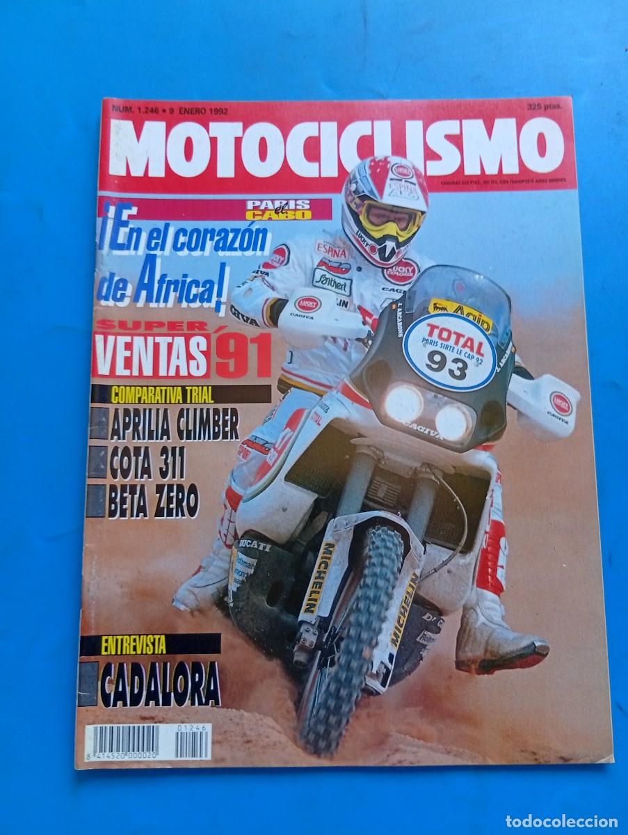 Coches y Motocicletas: MOTOCICLISMO. N&ordm; 1246. A&Ntilde;O 1992. PRUEBA: MONTESA 311. APRILIA CLIMBER. COTA 311. BETA ZERO.... LEER.