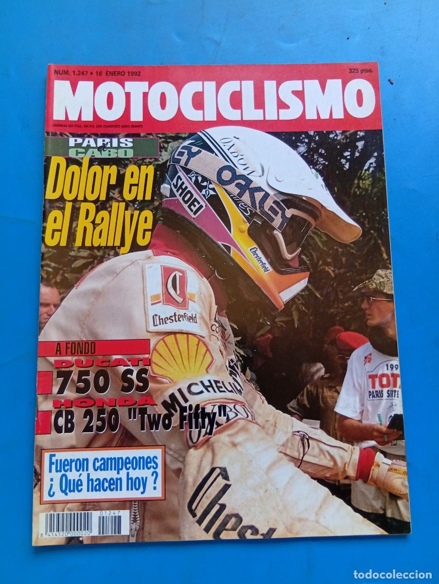 Coches y Motocicletas: MOTOCICLISMO. N&ordm; 1247. A&Ntilde;O 1992. PRUEBA: DUCATI 750 SS DESMO. ENTREVISTA: PABLO COLOMINA... LEER.