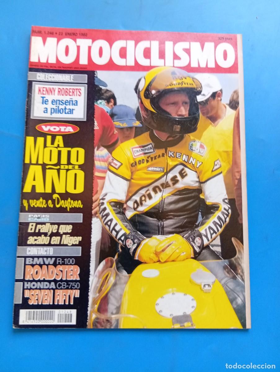 Coches y Motocicletas: MOTOCICLISMO. N&ordm; 1248. A&Ntilde;O 1992. PRUEBA: HONDA CB 750. ENTREVISTA: SANTI MULERO. PAR&Iacute;S-..... LEER.