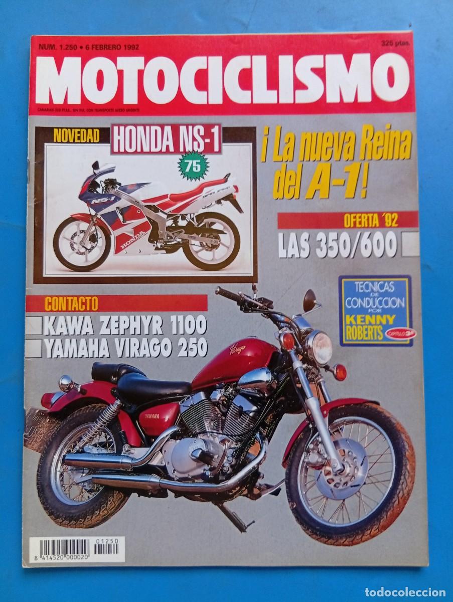 Coches y Motocicletas: MOTOCICLISMO. N&ordm; 1250. A&Ntilde;O 1992. PRUEBA: FANTIC K-ROO 250. EL GPS Y LOS SISTEMAS DE ORIENTACI.. LEER