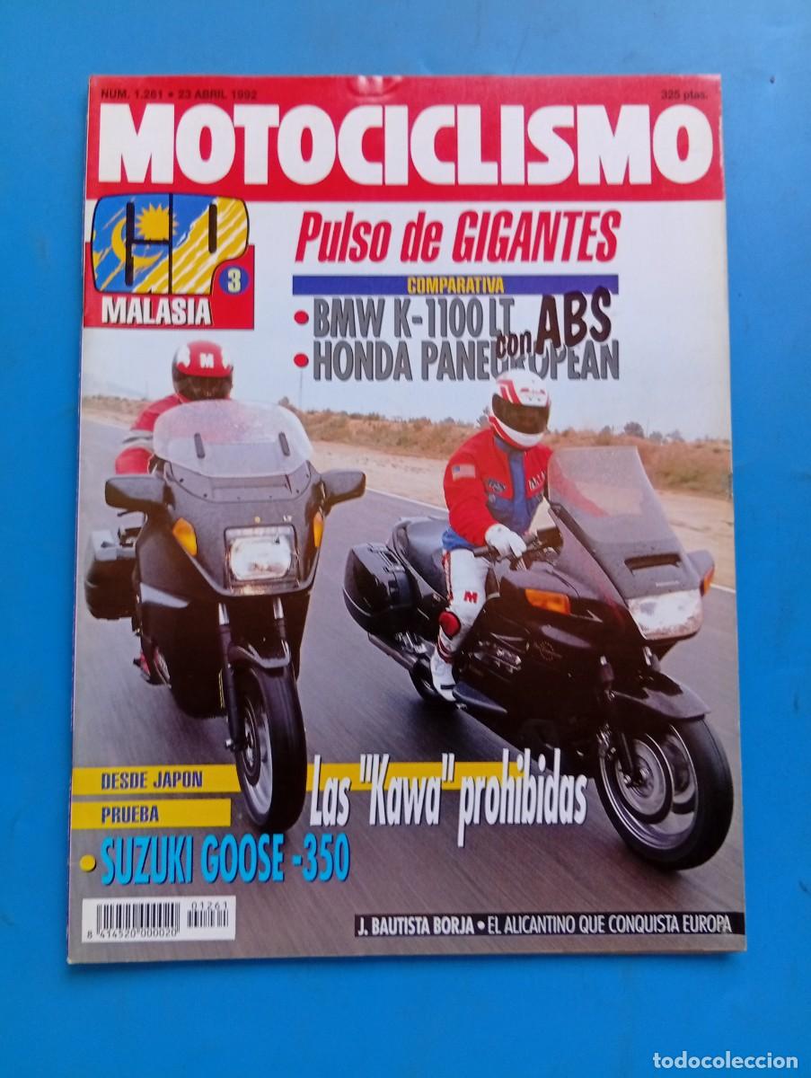 Coches y Motocicletas: MOTOCICLISMO. N&ordm; 1261. A&Ntilde;O 1992. PRUEBA: KAWASAKI ZXR 250. GRAN PREMIO DE MALASIA. EL MUNDIAL.. LEER