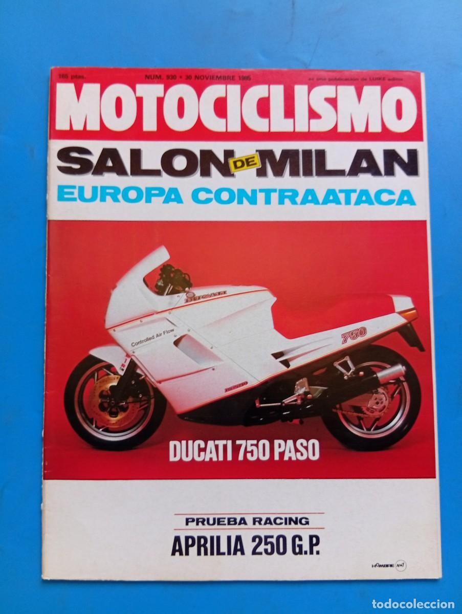 Coches y Motocicletas: MOTOCICLISMO. N&ordm; 930. A&Ntilde;O 1985. PRUEBA: APRILIA 250 G.P. SALON DE MILAN. KTM-KINIGADNER... LEER