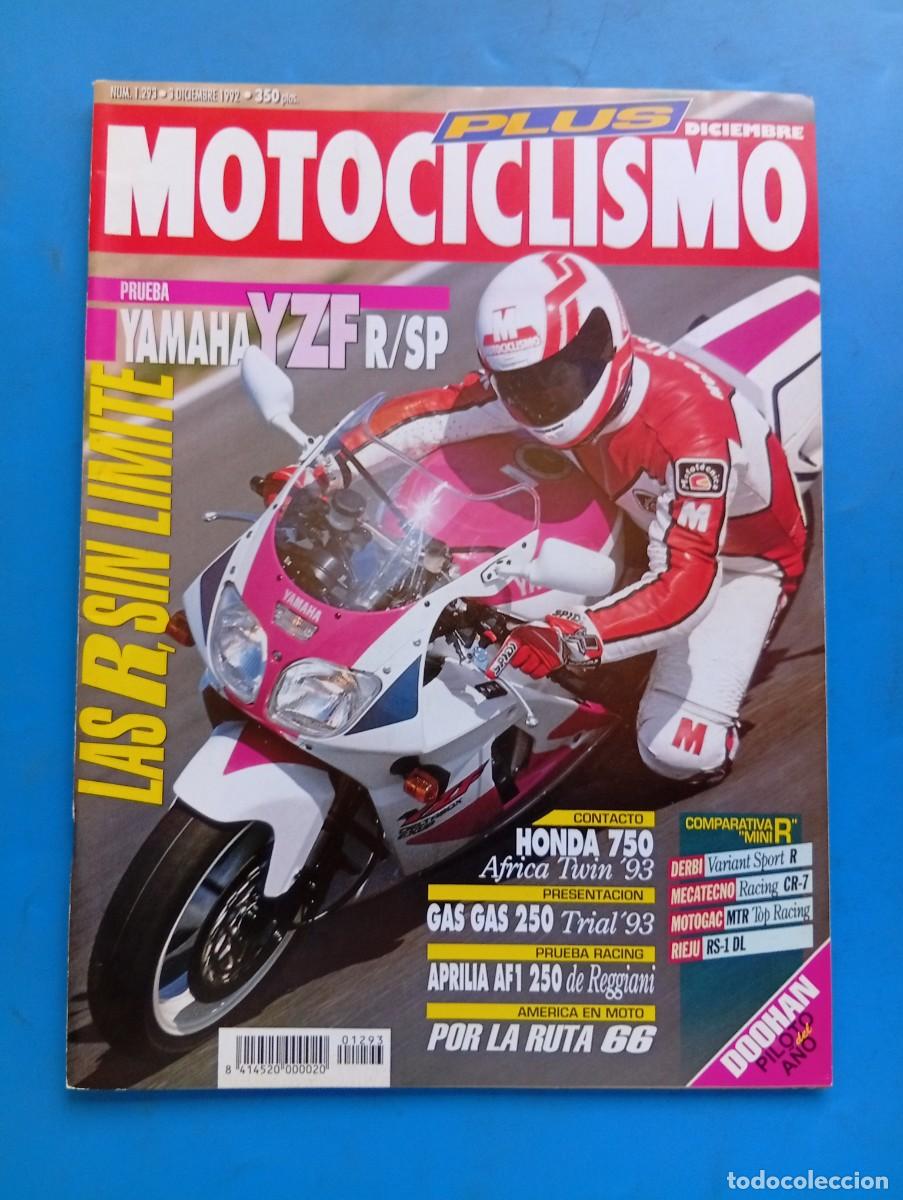 Coches y Motocicletas: MOTOCICLISMO PLUS. N&ordm; 1293. A&Ntilde;O 1992. PRUEBA: APRILIA 250 GP. GAS GAS 250 TRIAL. ENTREVISTA: .. LEER