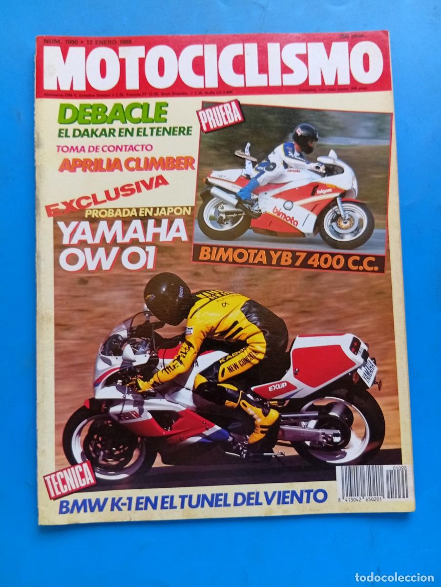 Coches y Motocicletas: MOTOCICLISMO. N&ordm; 1090. A&Ntilde;O 1989. YAMAHA OW 01. BIMOTA YB7. APRILIA CLIMBER. YAMAHA 125 TZR..... LEER