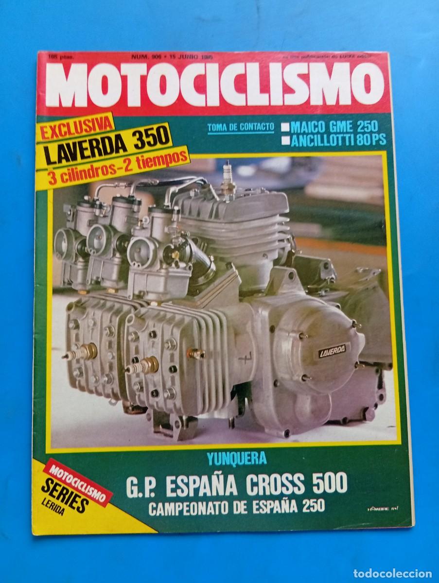 Coches y Motocicletas: MOTOCICLISMO. N&ordm; 906. A&Ntilde;O 1985. PRUEBA: ANCILLOTTI 80 PS. ENTREVISTA: R. FARGAS. G.P. DE ESPA.. LEER