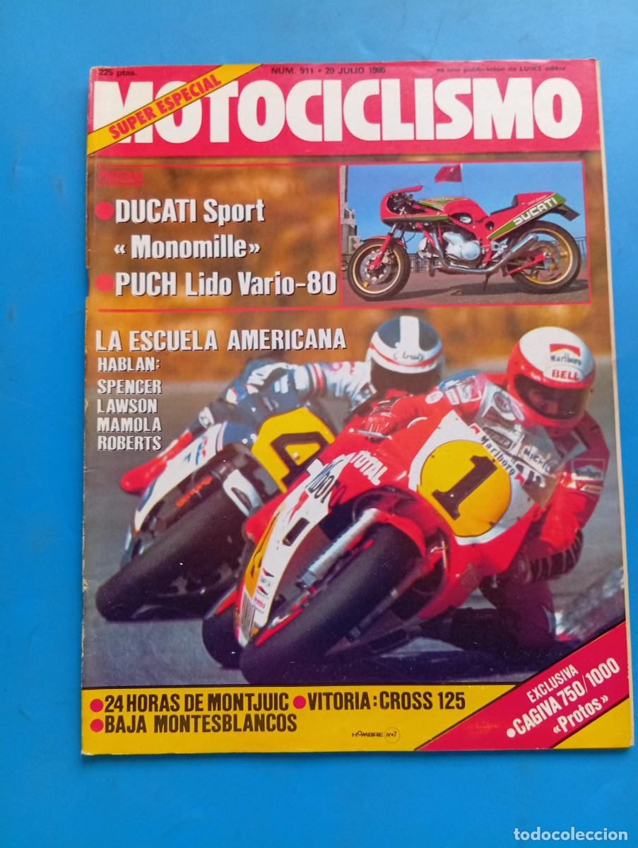 Automobili e Motociclette: MOTOCICLISMO. ESPECIAL. N&ordm; 911. A&Ntilde;O 1985. PRUEBA: PUCH-SUZUKI LIDO. ENTREVISTA: JOS&Eacute; MAR&Iacute;A PA.. LEER