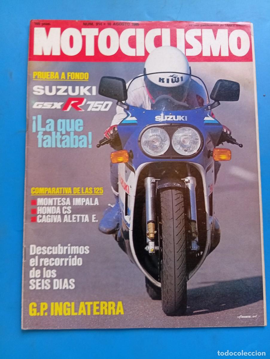 Coches y Motocicletas: MOTOCICLISMO. N&ordm; 914. A&Ntilde;O 1985. COMPARATIVA DE LAS 125 CC. MONTESA IMPALA. HONDA CS... LEER.