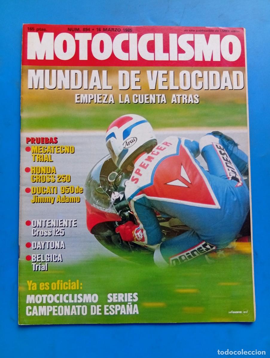 Coches y Motocicletas: MOTOCICLISMO. N&ordm; 894. A&Ntilde;O 1985. PRUEBA: HONDA CR 250 R. ENTREVISTA: ANTONIO COBAS. EL NACIONA.. LEER