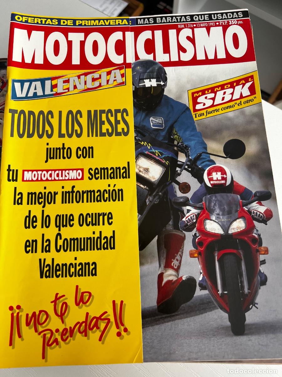 Automobili e Motociclette: MOTOCICLISMO. N&ordm; 1316. A&Ntilde;O 1993. PRUEBA: KAWASAKI KLX 650. MUNDIAL DE SBK. PRE SAL&Oacute;N BARCELONA. LEER