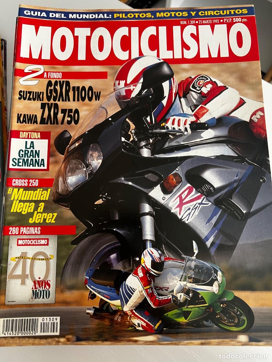 Automobili e Motociclette: MOTOCICLISMO. N&ordm; 1309. ABRIL 1993. PRUEBA: SUZUKI GSX-R 1100. MUNDIAL DE VELOCIDAD. TRIUMPH. LEER