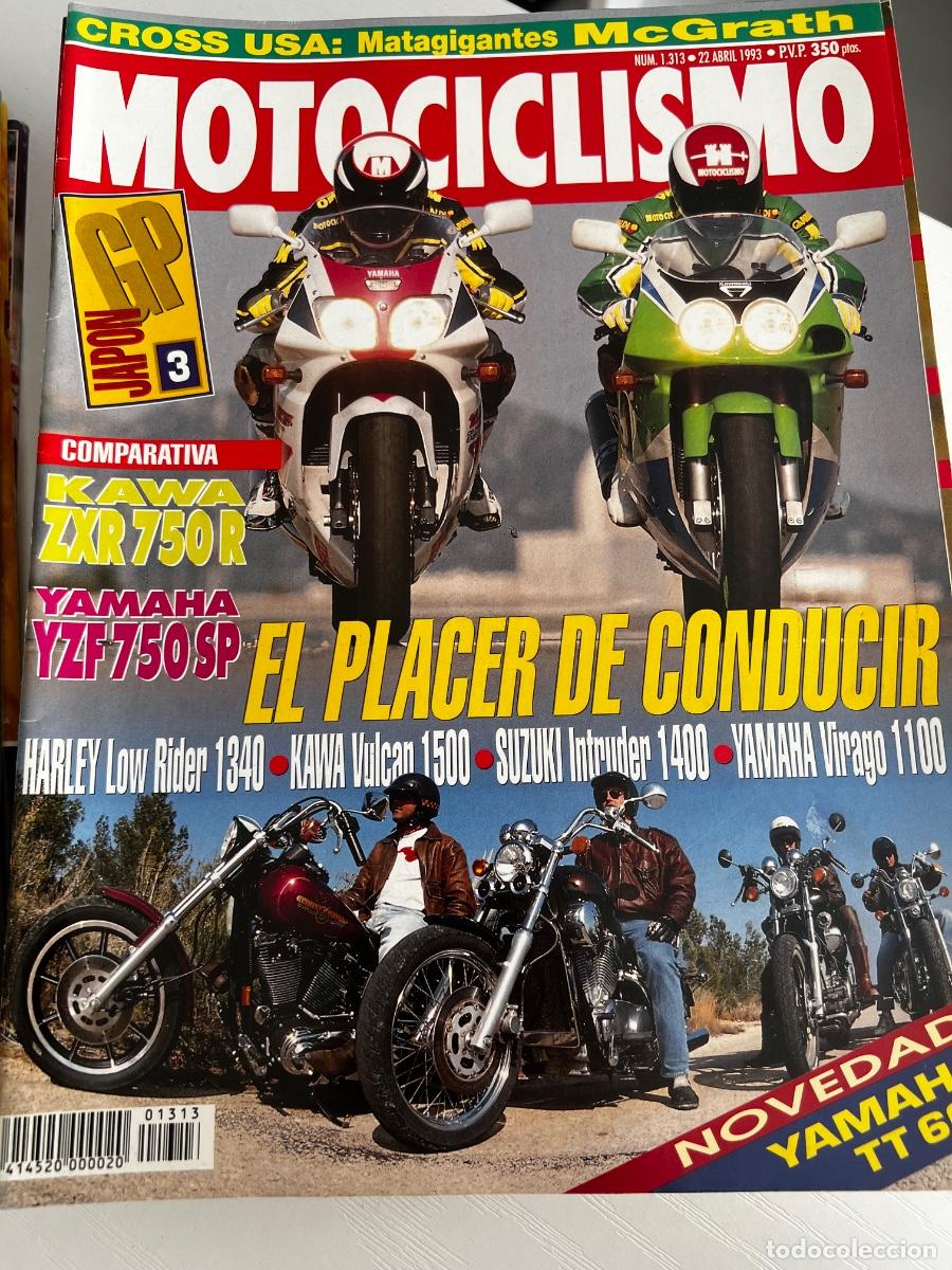 Automobili e Motociclette: MOTOCICLISMO. N&ordm; 1313. ABRIL 1993. PRUEBA COMPARATIVA: YAMAHA YZF 750 SP vs KAWASAKI ZXR 750 R. LEER