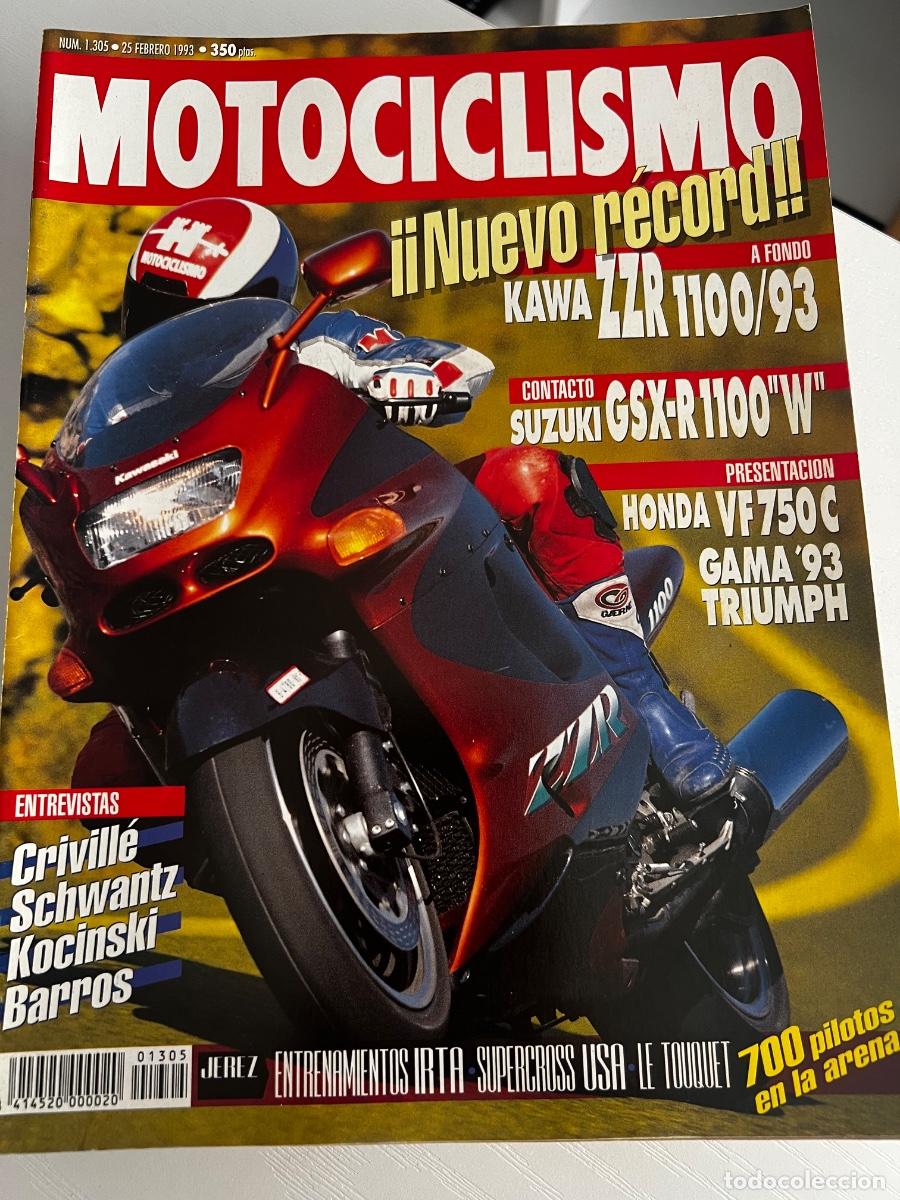Automobili e Motociclette: MOTOCICLISMO. N&ordm; 1305. FEBRERO 1993. PRUEBA: KAWASAKI ZZR 1100. ENTREVISTA: &Aacute;LEX CRIVILL&Eacute;. LEER