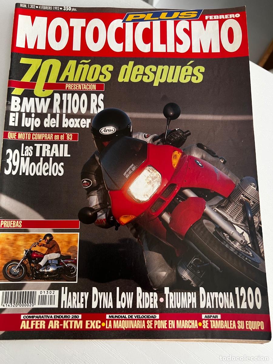 Coches y Motocicletas: MOTOCICLISMO. N&ordm; 1302. FEBRERO 1993. PRUEBA: BMW R 1100 RS. KAWASAKI ZEPHYR OVER. LEER