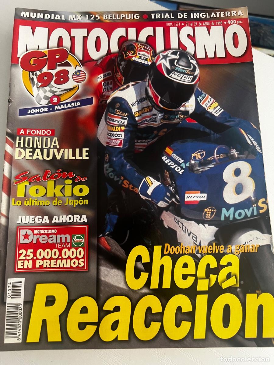 Coches y Motocicletas: MOTOCICLISMO. N&deg; 1574. ABRIL 1998. DOOHAN VUEVE A GANAR, CHECA REACCI&Oacute;N. SAL&Oacute;N DE TOKIO. LEER