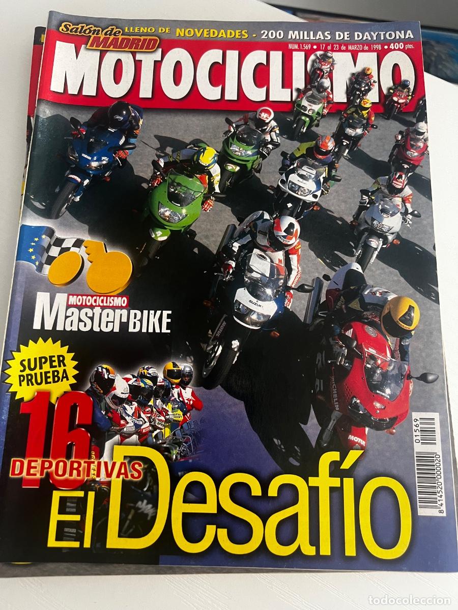 Coches y Motocicletas: MOTOCICLISMO. N&ordm; 1569. MARZO 1998. MASTER BIKE. 16 DEPORTIVAS. EL DESAFIO. SALON DE MADRID... LEER.