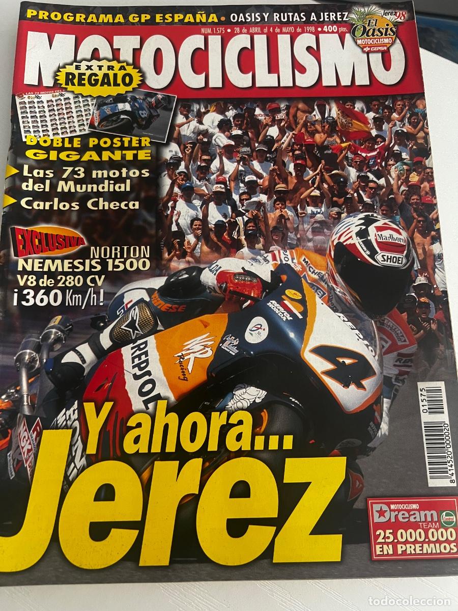 Coches y Motocicletas: MOTOCICLISMO. N&deg; 1575. ABRIL 1998. EXCLUSIVA NORTON NEMESIS 1500 V8 DE 280 CV.