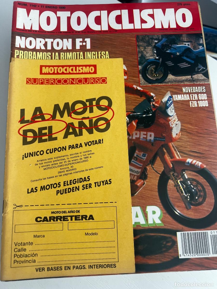 Coches y Motocicletas: MOTOCICLISMO. N&ordm; 1141. A&Ntilde;O 1990. PRUEBA: SUZUKI GSX-R 1100. ENTREVISTA: DOUG POLEN. RALLYE: P.. LEER