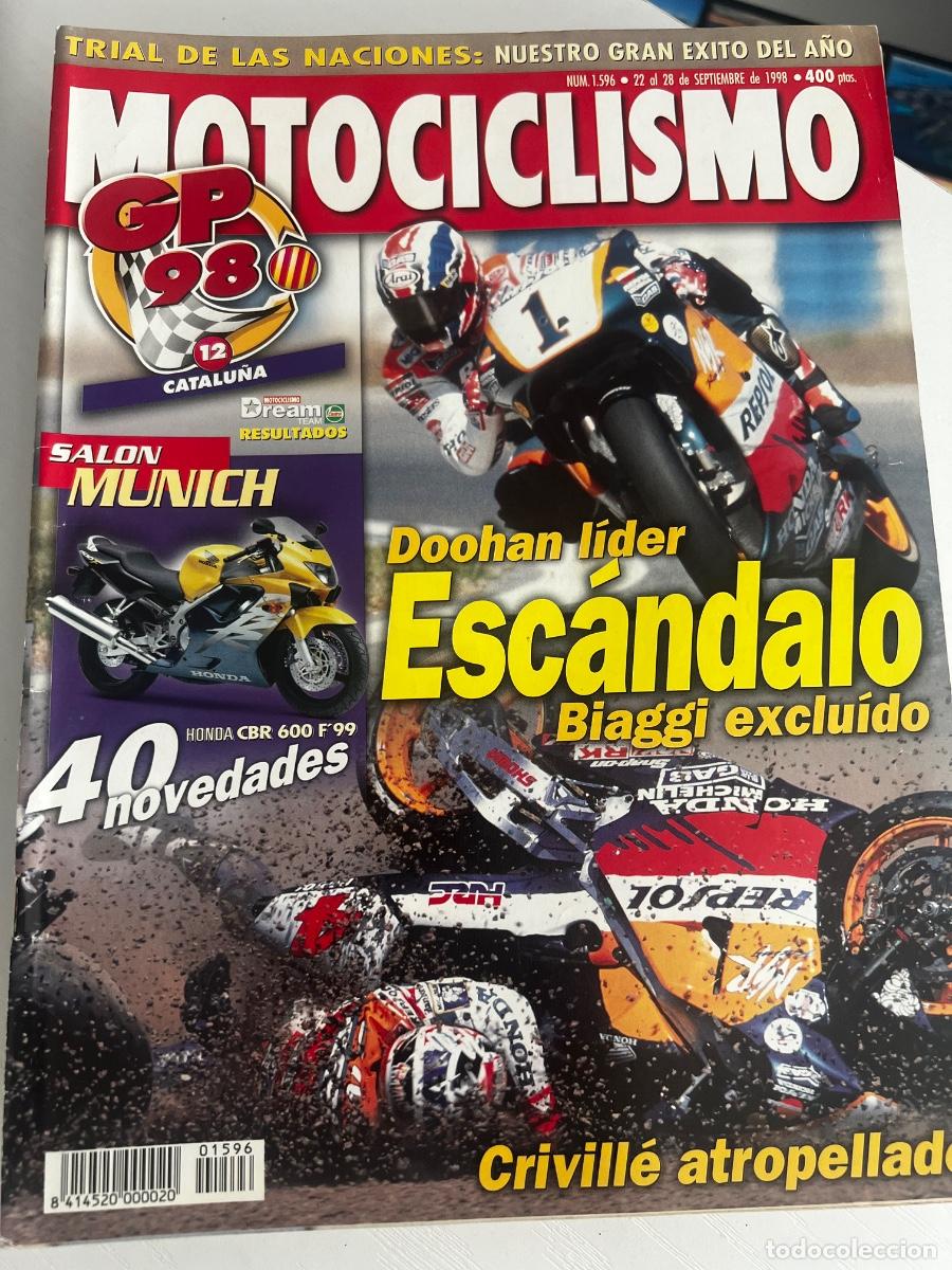 Coches y Motocicletas: MOTOCICLISMO. N&ordm; 1596. SEPTIEMBRE 1998. PIAGGIO HEXAGON LX 125/LXT 180. SALON MUNICH.... LEER