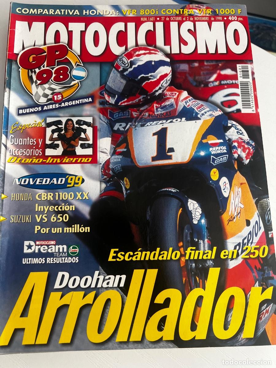 Coches y Motocicletas: MOTOCICLISMO. N&ordm; 1601. NOVIEMBRE 1998. HONDA CBR 1100 XX INYECCION. SUZUKI VS 650. LEER