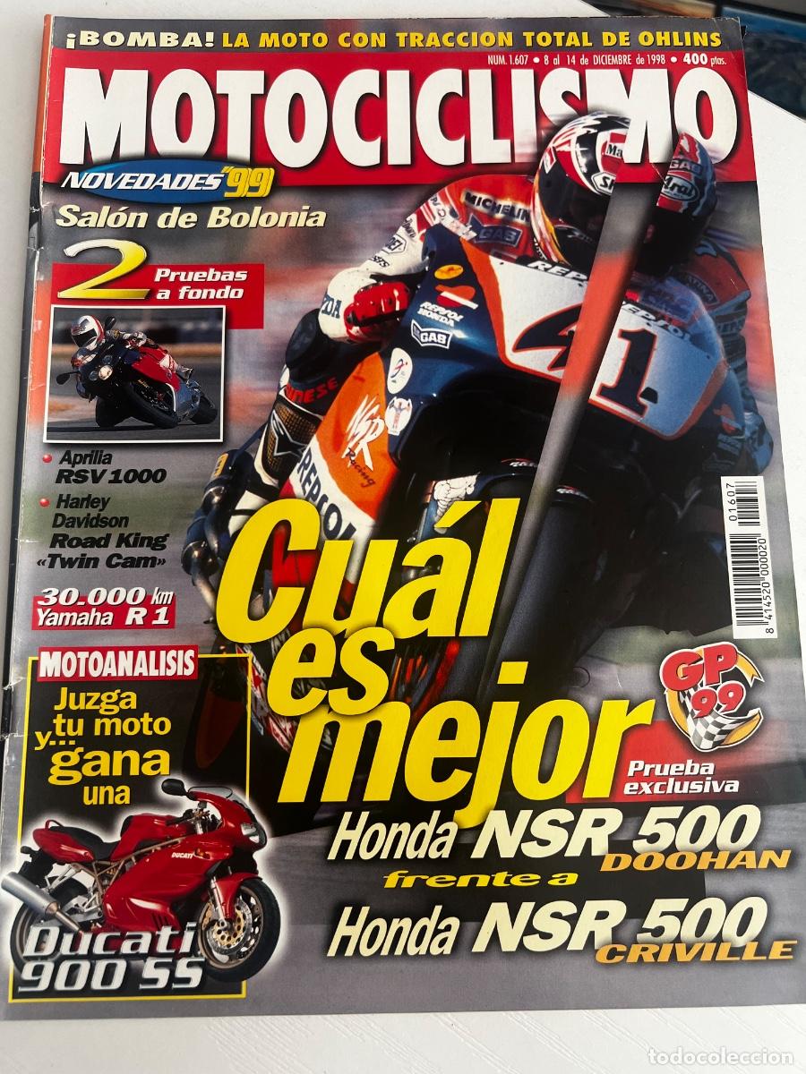 Coches y Motocicletas: MOTOCICLISMO. N&ordm; 1607. DICIEMBRE 1998. PRUEBA: APRILIA RSV MILLE. MONTESA COTA 315 R &acute;99.LEER