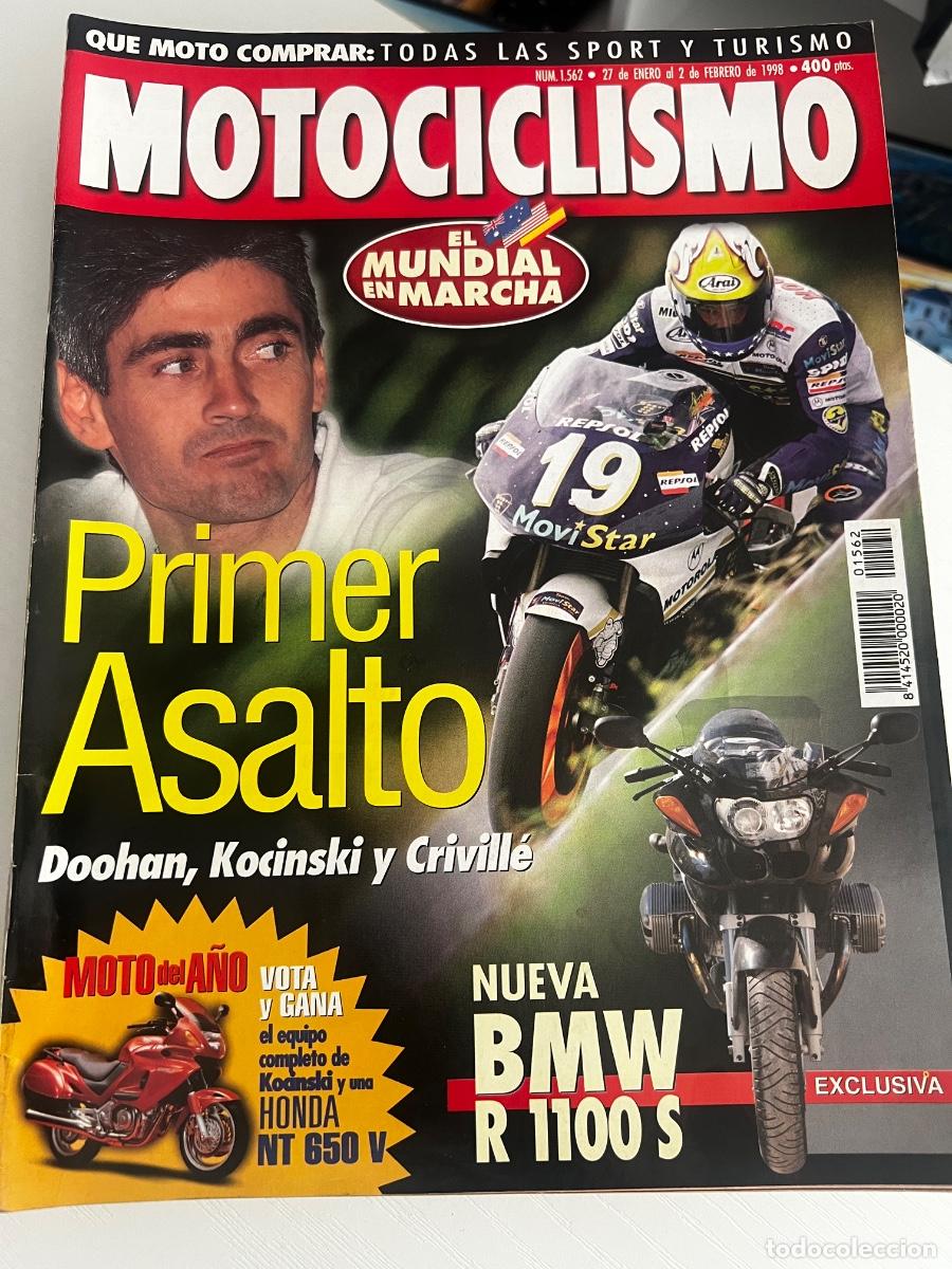 Coches y Motocicletas: MOTOCICLISMO. N&deg; 1562. ENERO 1998. PRIMER ASALTO DOOHAN, KOCINSKI Y CRIVILLE. LEER.