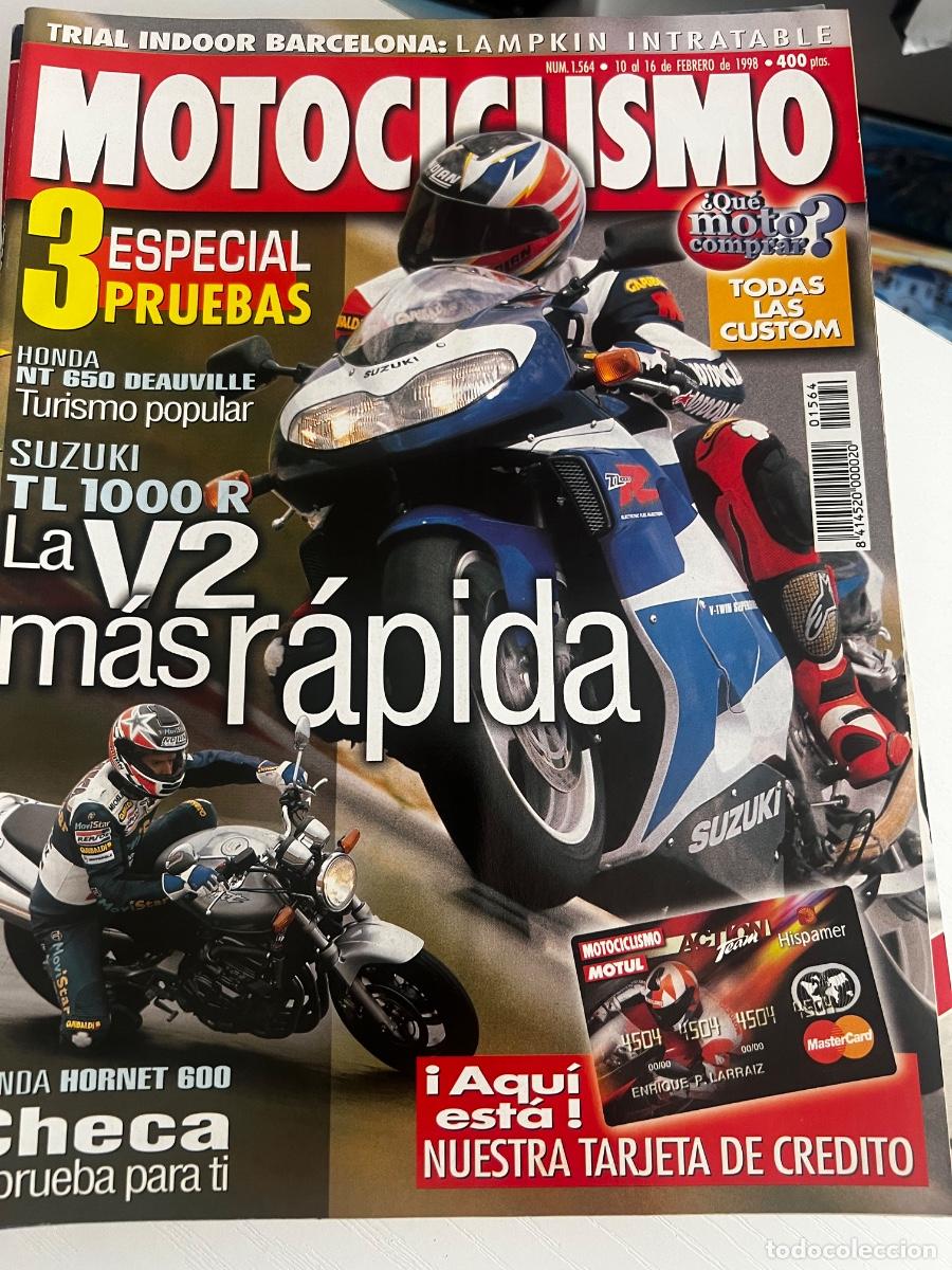 Coches y Motocicletas: MOTOCICLISMO. N&deg; 1564. FEBRERO 1998. HONDA NT 650 DEAUVILLE TURISMO POPULAR. LA V2 M&Aacute;S RAPIDS. LEER