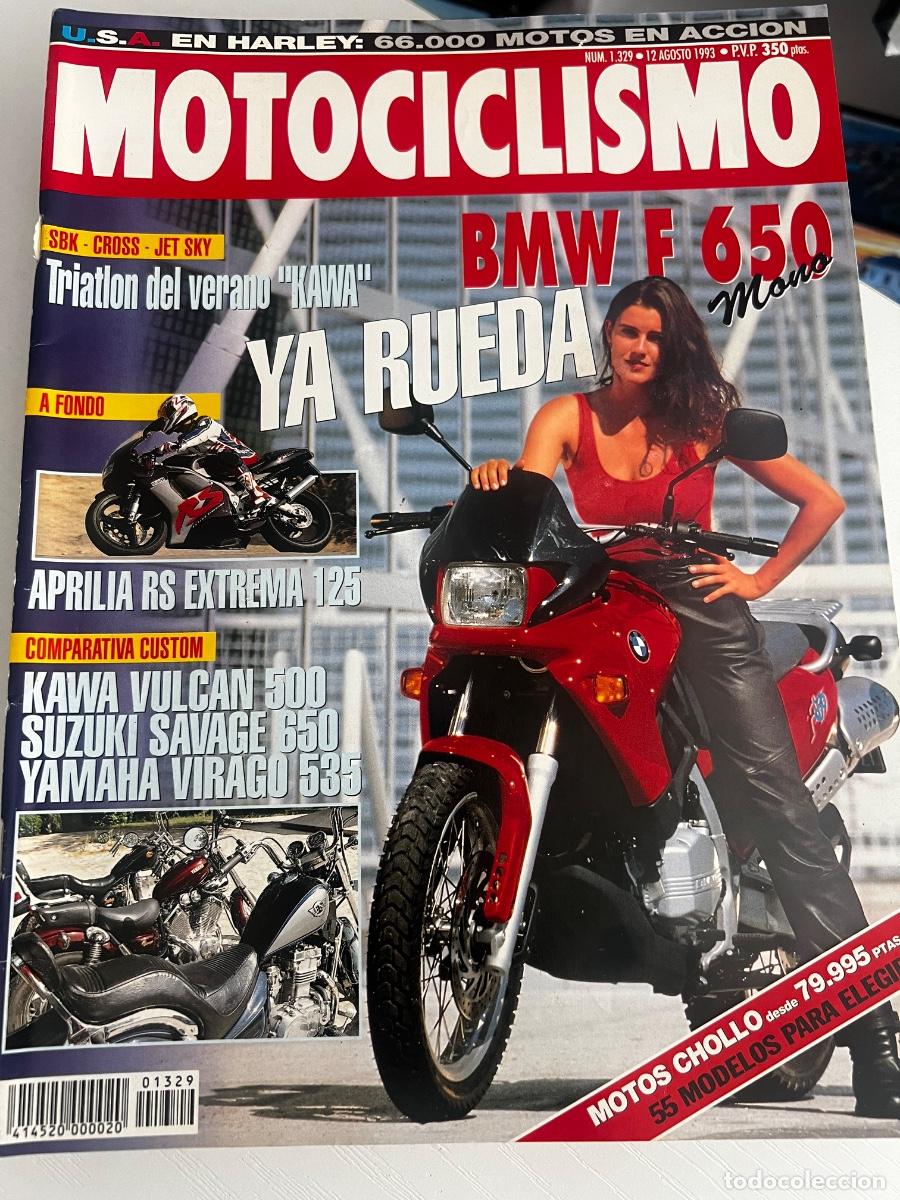 Coches y Motocicletas: MOTOCICLISMO. N&ordm; 1329. AGOSTO 1993. BMW F 650. KAWASAKI VULCAN 500. SUZUKI SAVAGE 650.LEER
