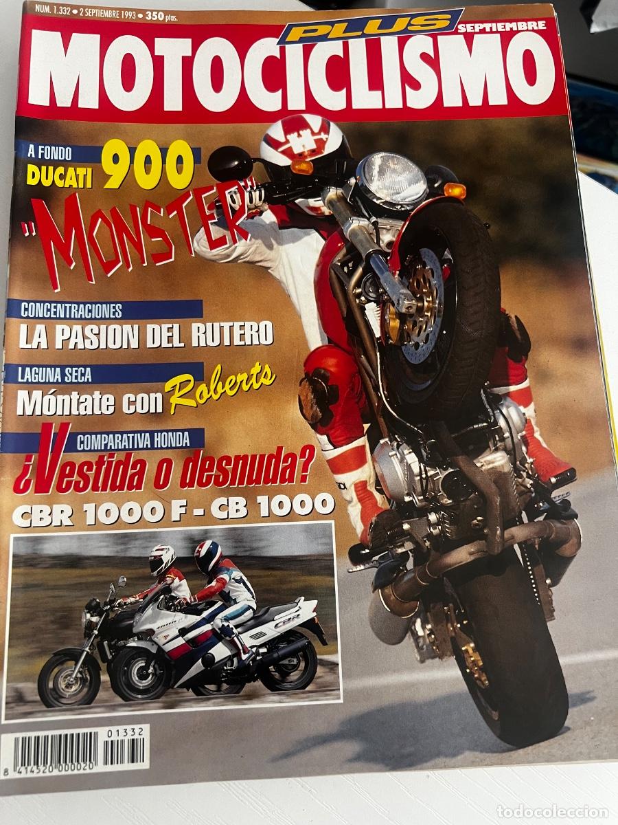 Coches y Motocicletas: MOTOCICLISMO. N&ordm; 1332. SEPTIEMBRE 1993. PRUEBA: DUCATI MONSTER 900. MUNDIAL DE SUPERBIKES JAPON.LEER