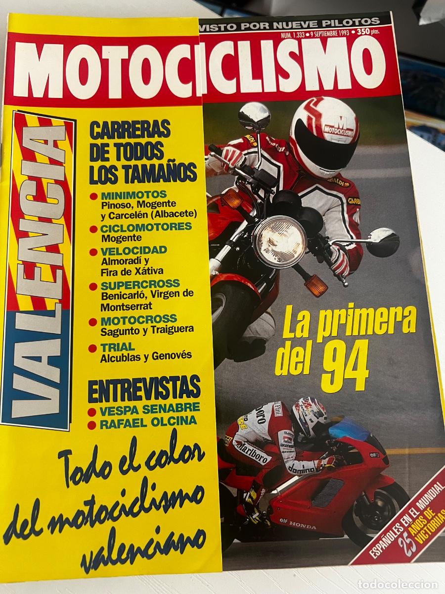 Coches y Motocicletas: MOTOCICLISMO. N&ordm; 1333. SEPTIEMBRE 1993. CONTACTO : HONDA CB 500. LA PRIMERA DEL 94. HONDA NR.. LEER