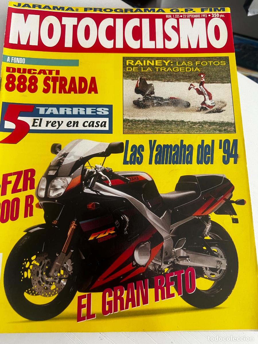 Coches y Motocicletas: MOTOCICLISMO. N&ordm; 1335. SEPTIEMBRE 1993. PRUEBA: DUCATI 888 ESTRADA. LAS YAMAHA DEL 94. LEER.