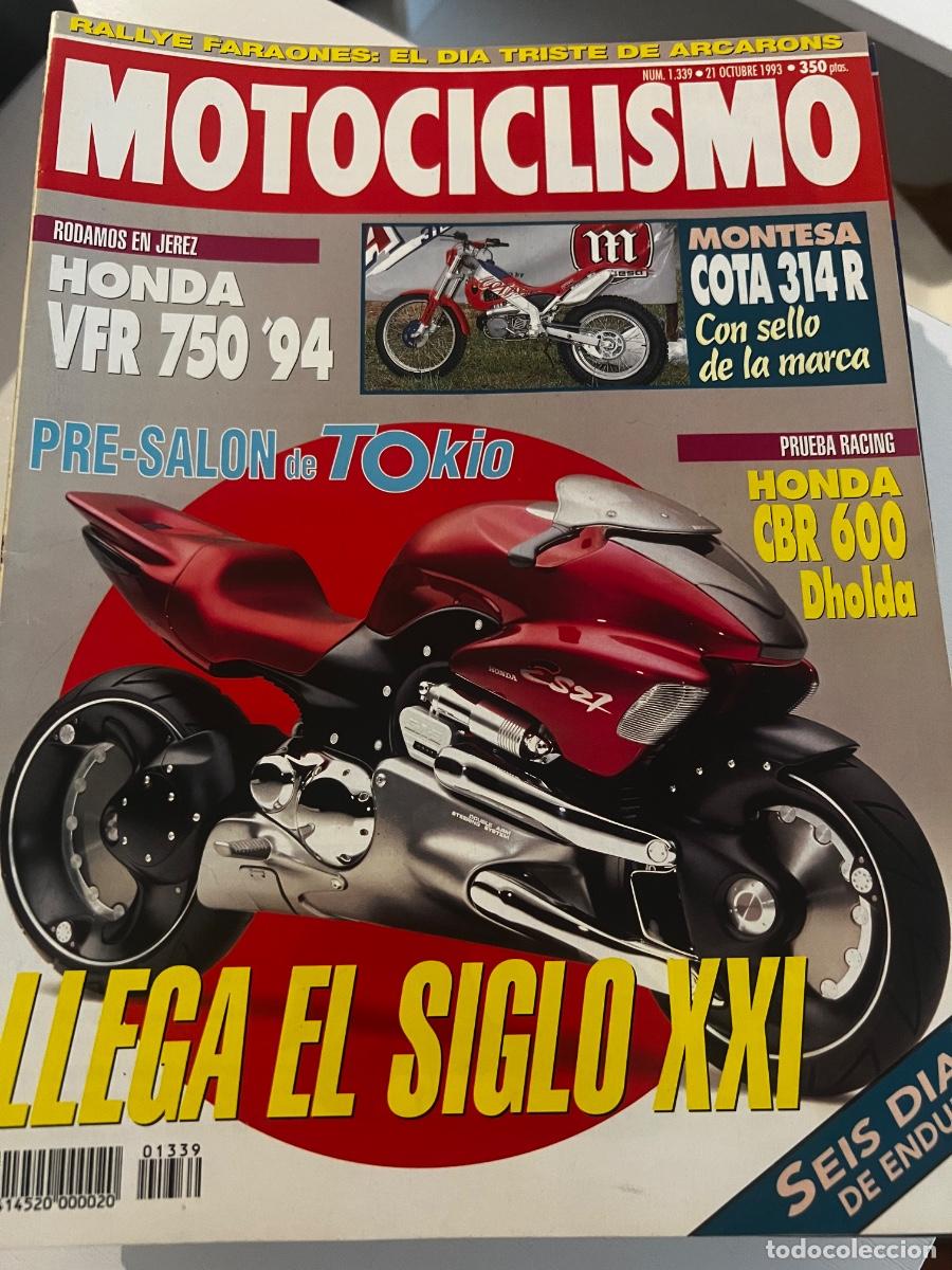 Coches y Motocicletas: MOTOCICLISMO. N&ordm; 1339. OCTUBRE 1993. PRUEBA: HONDA VFR 750 F. CONCENTRACI&Oacute;N NACIONAL BMW. LEER