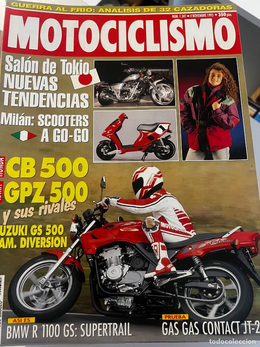 Coches y Motocicletas: MOTOCICLISMO. N&ordm; 1341. NOVIEMBRE 1993. PRUEBA: HONDA CB 500. GAS GAS CONTACT JT 25. SAL&Oacute;N TOKIO