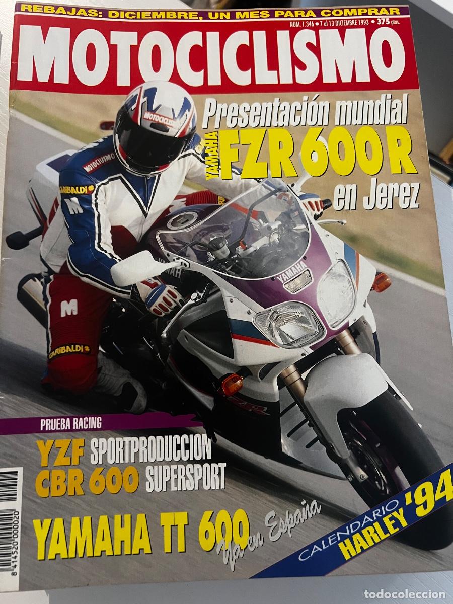 Coches y Motocicletas: MOTOCICLISMO. N&ordm; 1346. A&Ntilde;O 1993. PRUEBA: HONDA CBR 600 ARBIZU. PRUEBA: KAWASAKI KX 250 DE 199.. LEER