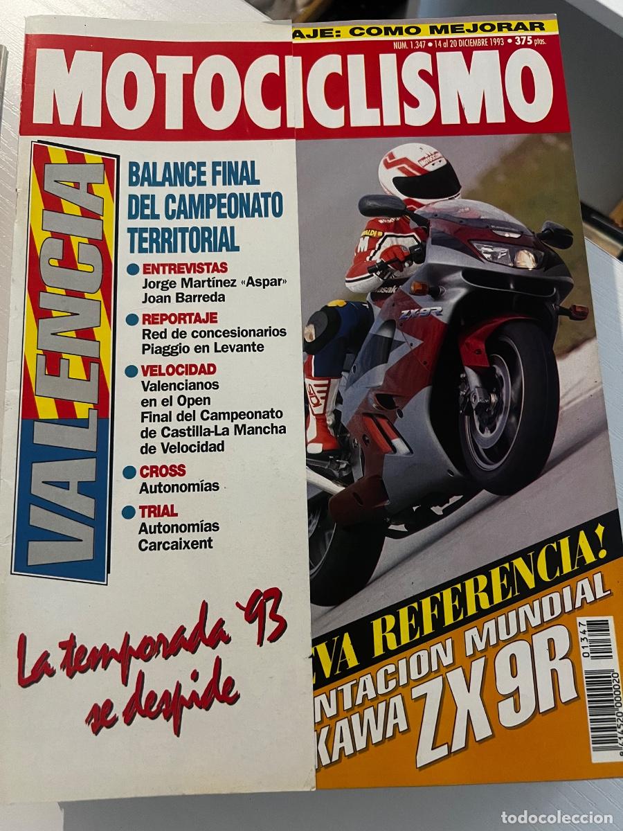 Coches y Motocicletas: MOTOCICLISMO. N&ordm; 1347. DICIEMBRE 1993. PRUEBA: KAWASAKI ZX 9-R. SIMULADOR DE CONDUCCI&Oacute;N. LEER